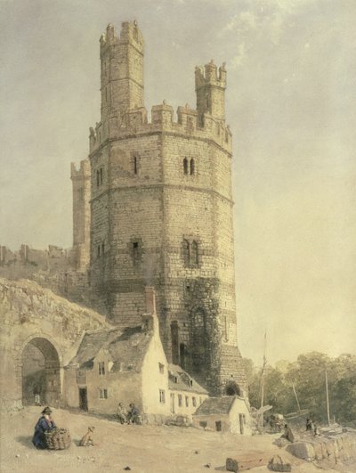 Caernarfon Castle by William Evans